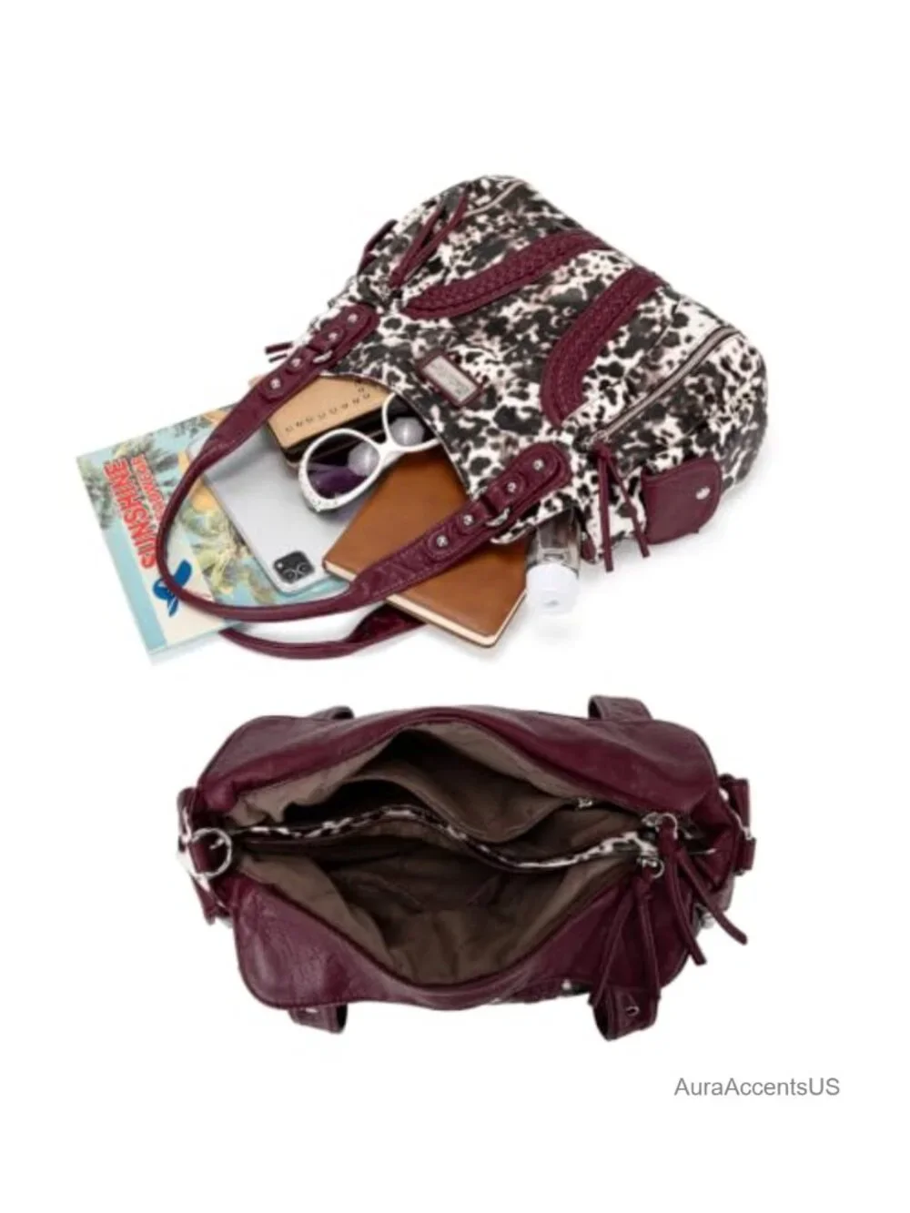 Montana West Hobo Bag Soft Handbag Crossbody Strap Faux Leather